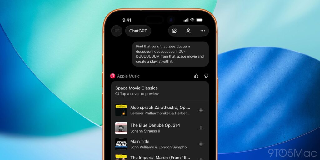 chatgpt apple music ohtrOO
