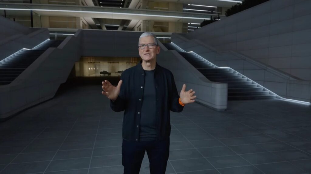 tim cook apple event oct YZ5U94