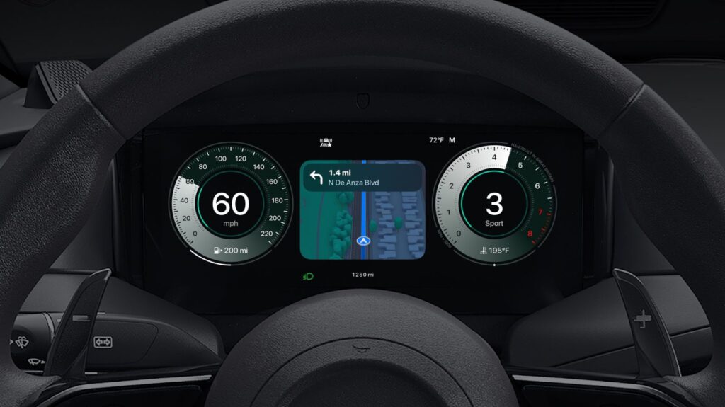 Apple CarPlay Ultra cluster Maps ZjgriK