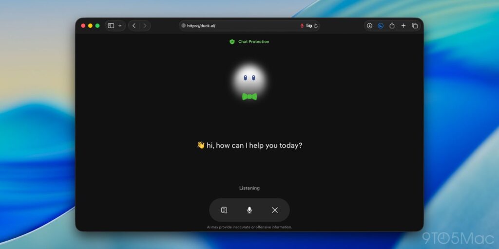 duckduckgo voice interface dFJZcX