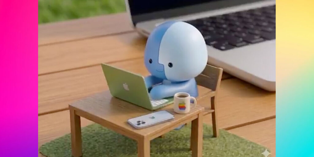 Apple creates adorable little Finder guy to promote its adorable little Mac C87PBp