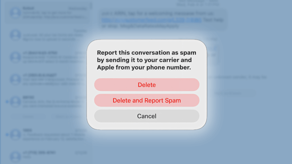 delete junk imessage wDfwg9