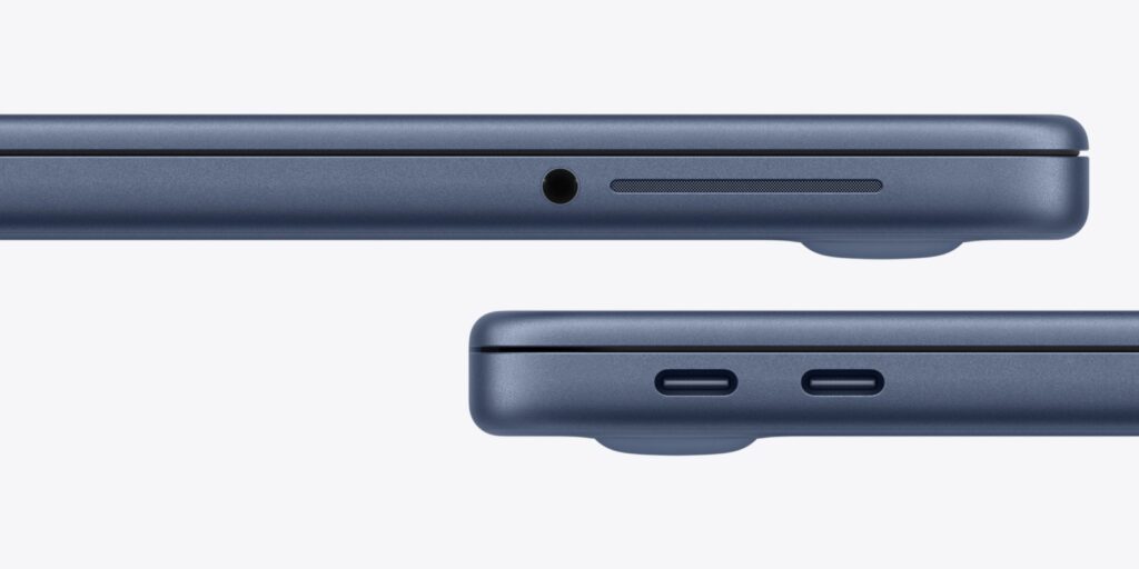 macbook neo ports indigo QgSbcT