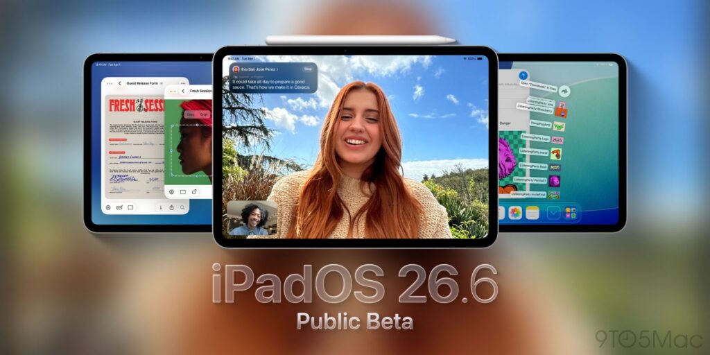 iPadOS 26.6 public beta li2OIi