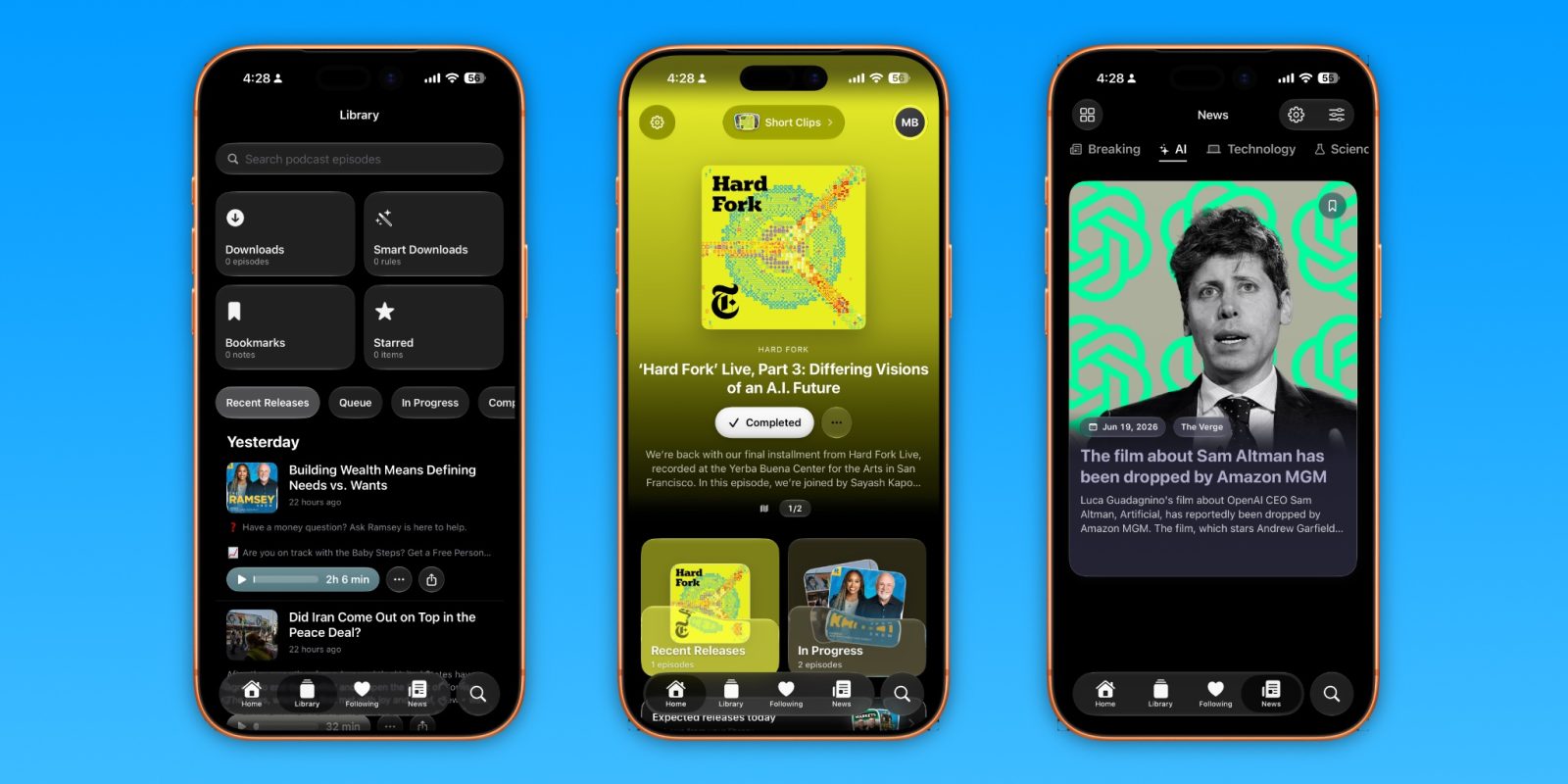 Brink podcast app 2 irDaki