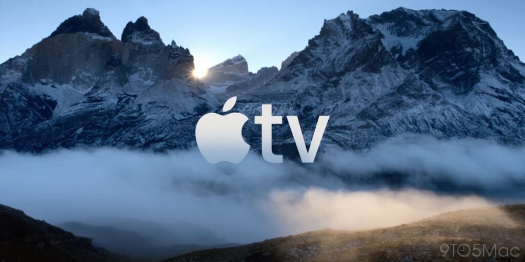 apple tv logo mountains uUlkjk
