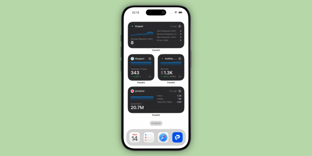 PulseKit app tGCAUF