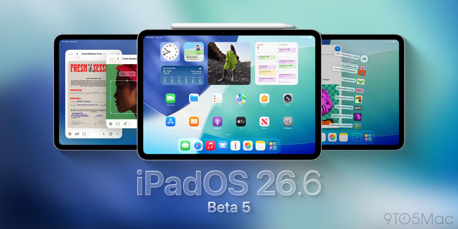 iPadOS 26.6 b5 fJV1iU