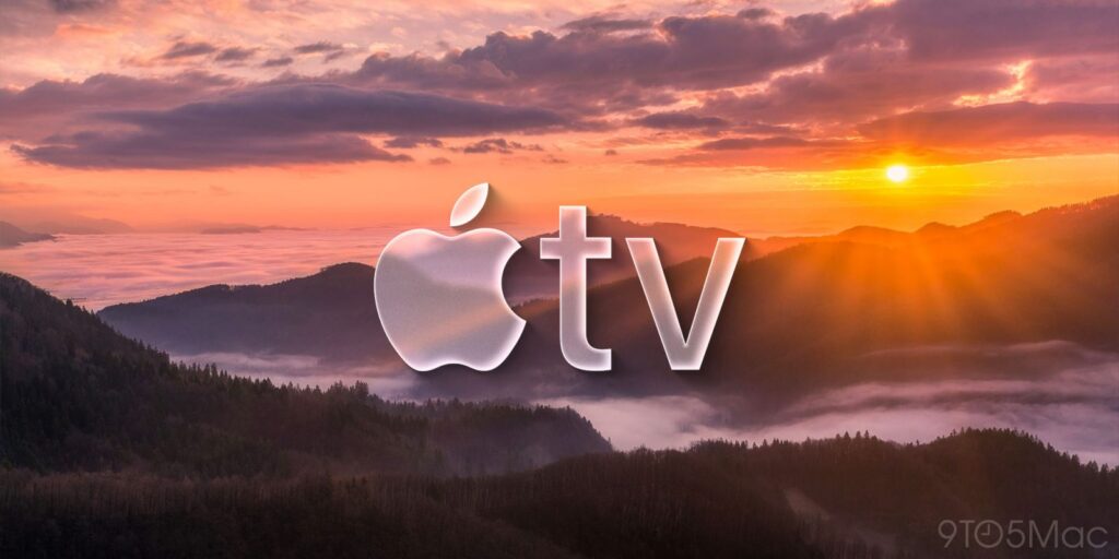apple tv sunset mountains zI8Lp1