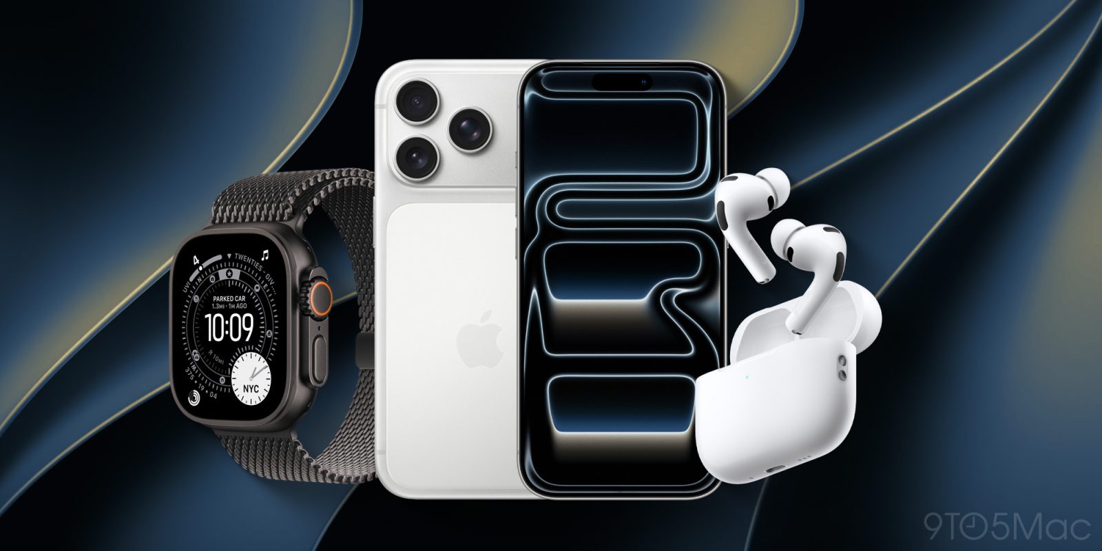 iphone 17 pro silver airpods pro 3 watch ultra 3 Wd6MKy