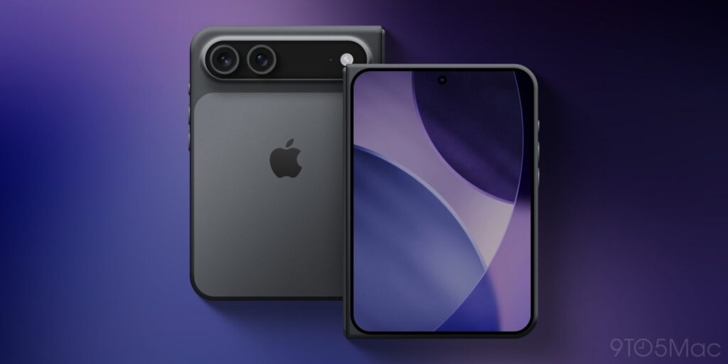 iphone fold mockup purple YUgL95
